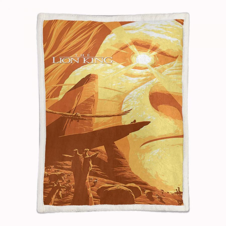 Simba König der Löwen 03 Decke - Fleecedecke – Bild 2