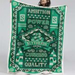 Slytherin Harry Potter 01 Decke – Fleecedecke