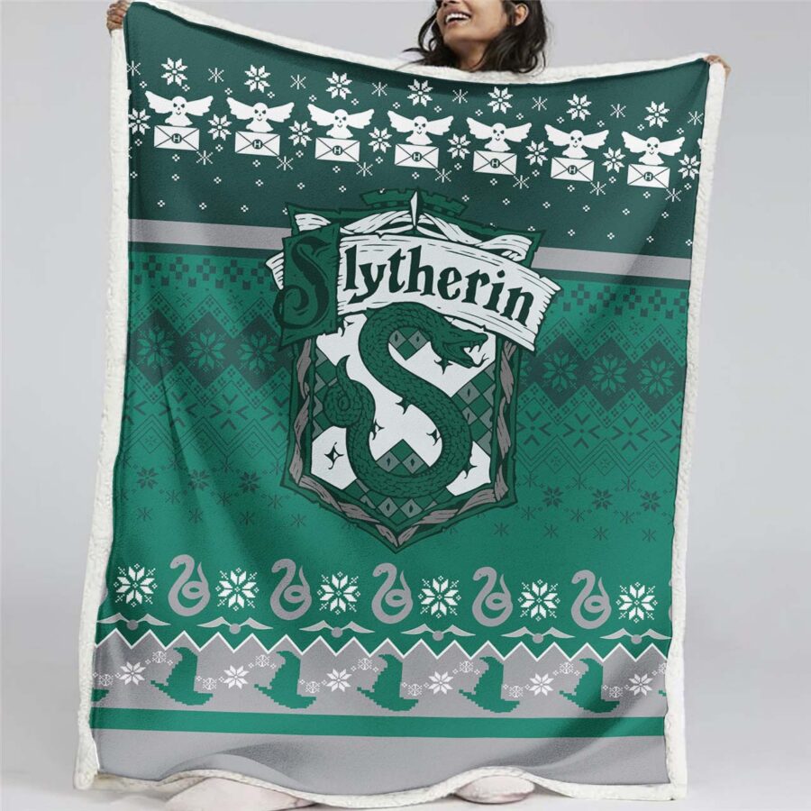 Slytherin Harry Potter 02 Decke - Fleecedecke