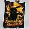 Pokémon zerschmettern Decke - Fleecedecke