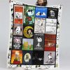 Snoopy Charaktere 01 Decke - Fleecedecke
