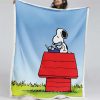 Snoopy Charaktere 02 Decke - Fleecedecke