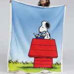 Snoopy Charaktere 02 Decke – Fleecedecke