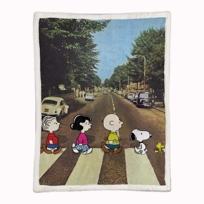 Alternative view of Snoopy Charaktere 06 Decke - Fleecedecke