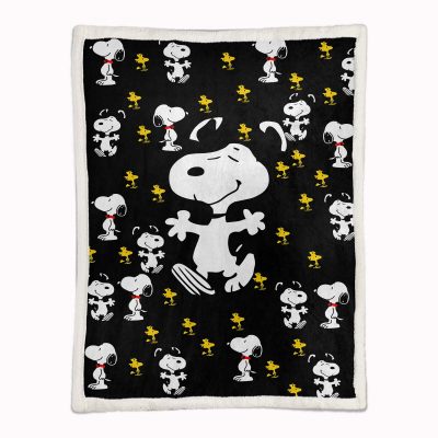 Alternative view of Snoopy Charaktere 08 Decke - Fleecedecke