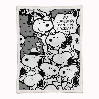 Alternative view of Snoopy Charaktere 09 Decke - Fleecedecke