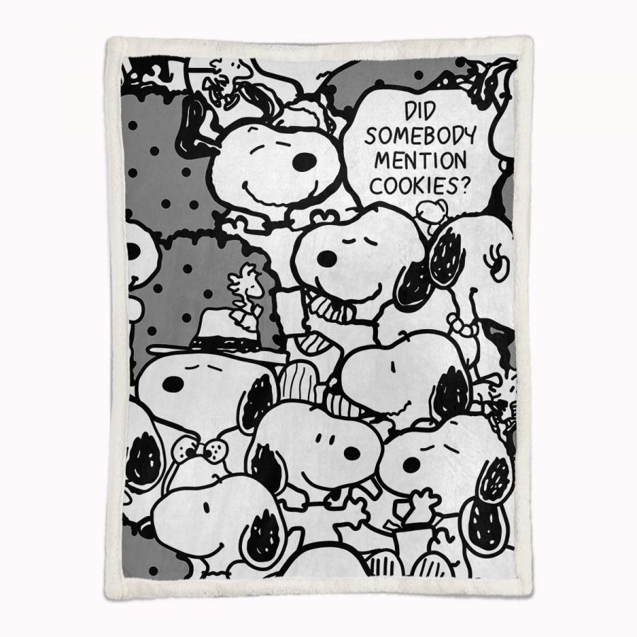 Snoopy Charaktere 09 Decke - Fleecedecke – Bild 2