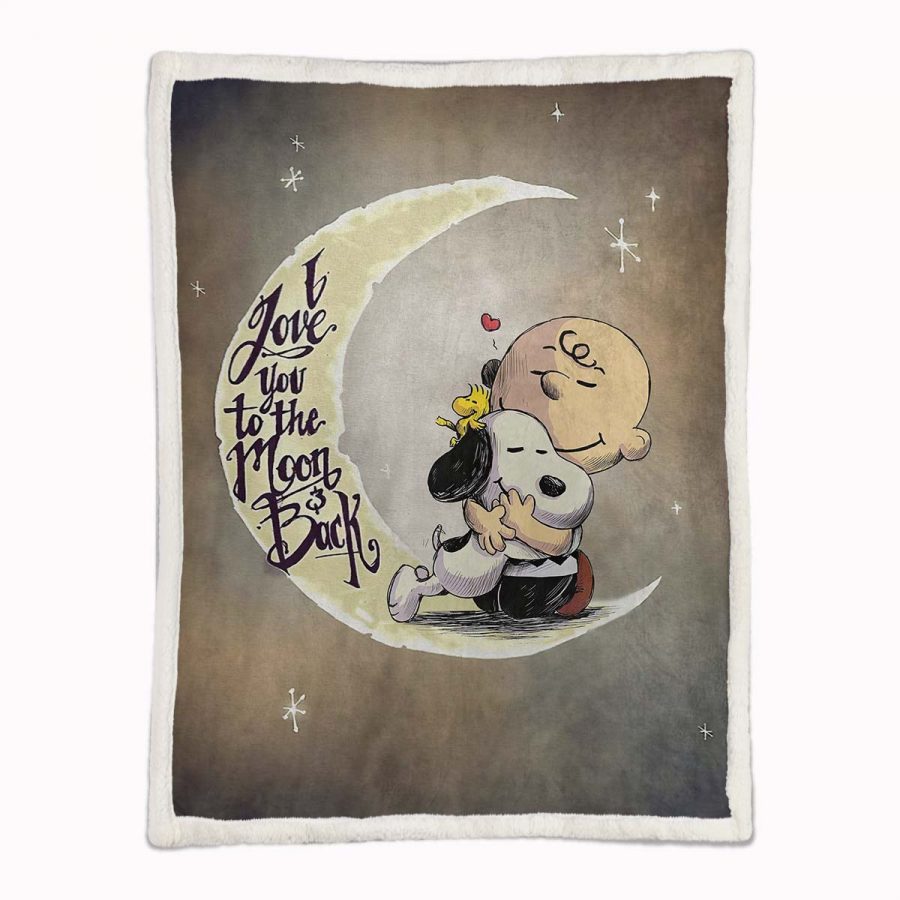 Snoopy Charaktere 10 Decke - Fleecedecke – Bild 2