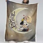 Snoopy Charaktere 10 Decke – Fleecedecke