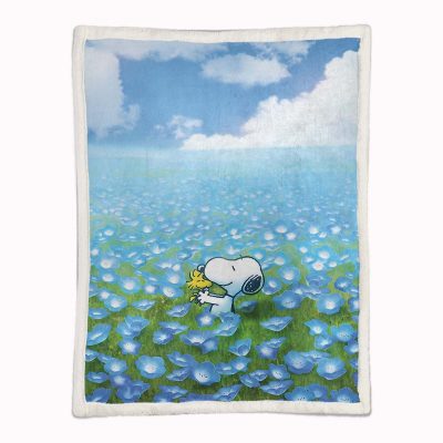 Alternative view of Snoopy Charaktere 12 Decke - Fleecedecke