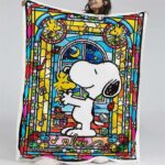 Snoopy – Liebe Woodstock Decke – Fleecedecke