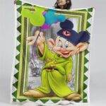 Schneewittchen und die sieben Zwerge Dopey Decke – Fleecedecke