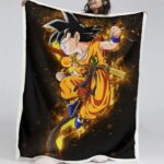 Son Goku Dragon Ball Z 1004 Decke – Fleecedecke