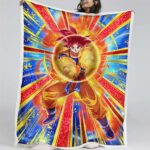 Son Goku Dragon Ball Z 1010 Decke – Fleecedecke