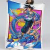 Son Goku Dragon Ball Z 1011 Decke - Fleecedecke