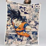 Son Goku Dragon Ball Z 1012 Decke – Fleecedecke