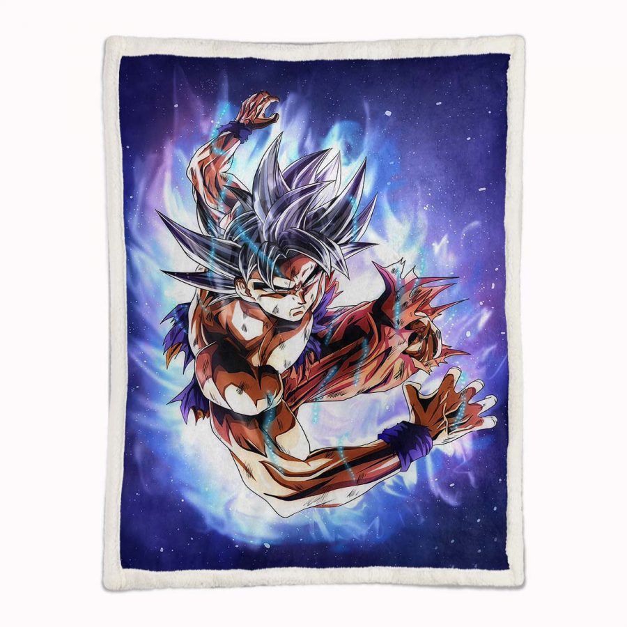 Son Goku Dragon Ball Z 1017 Decke - Fleecedecke – Bild 2