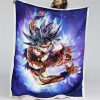 Son Goku Dragon Ball Z 1017 Decke - Fleecedecke