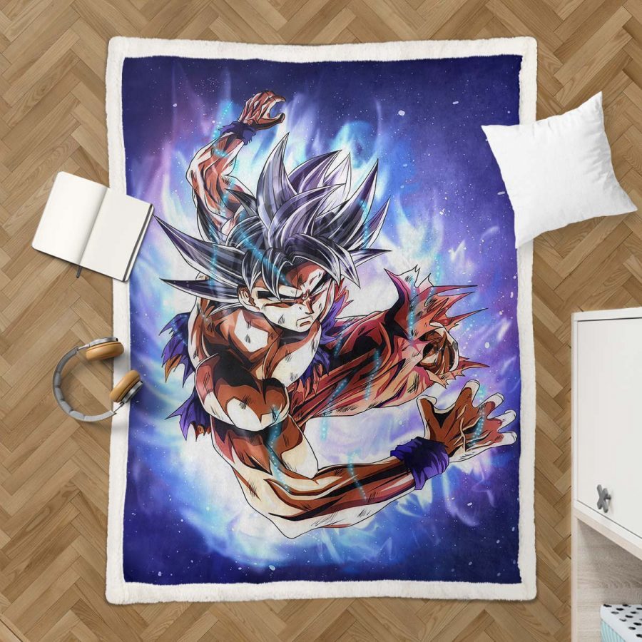 Son Goku Dragon Ball Z 1017 Decke - Fleecedecke – Bild 3