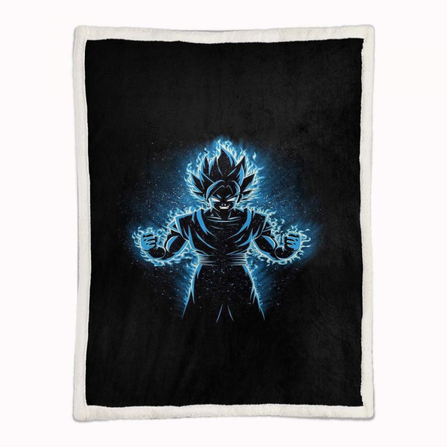 Son Goku Dragon Ball Z 1023 Decke - Fleecedecke – Bild 2