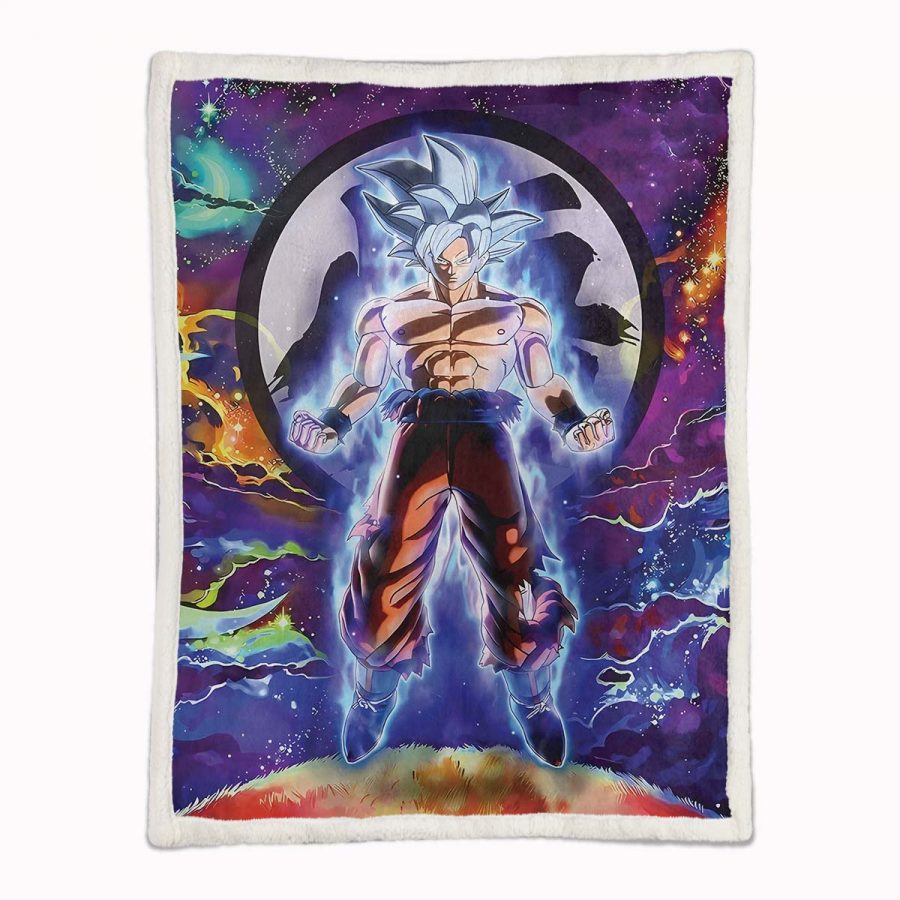 Son Goku Dragon Ball Z 1024 Decke - Fleecedecke – Bild 2