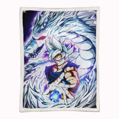 Alternative view of Son Goku Dragon Ball 1019 Decke - Fleecedecke