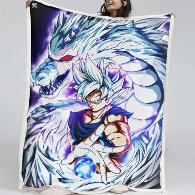 Son Goku Dragon Ball 1019 Decke - Fleecedecke