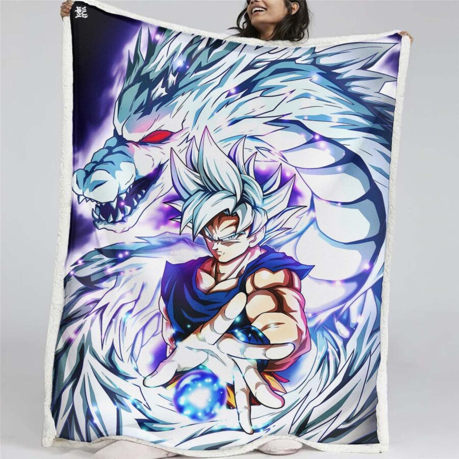 Son Goku Dragon Ball 1019 Decke - Fleecedecke
