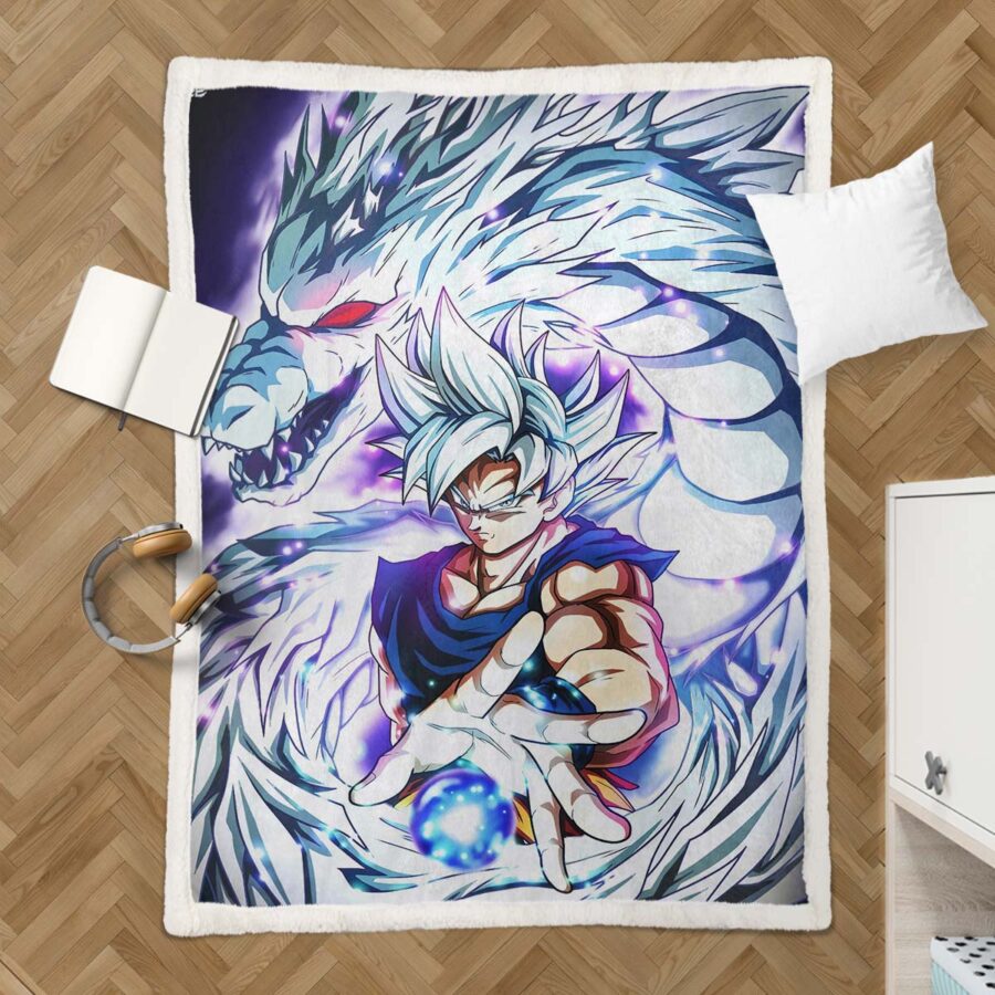 Son Goku Dragon Ball 1019 Decke - Fleecedecke – Bild 3