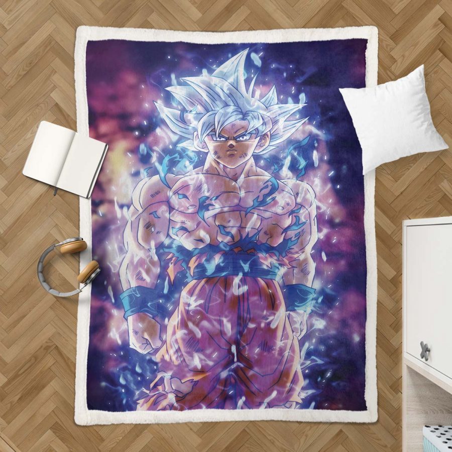 Son Goku Dragon Ball 1021 Decke - Fleecedecke – Bild 3