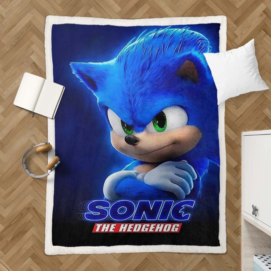 Sonic-Spiel 01 Decke - Fleecedecke – Bild 3