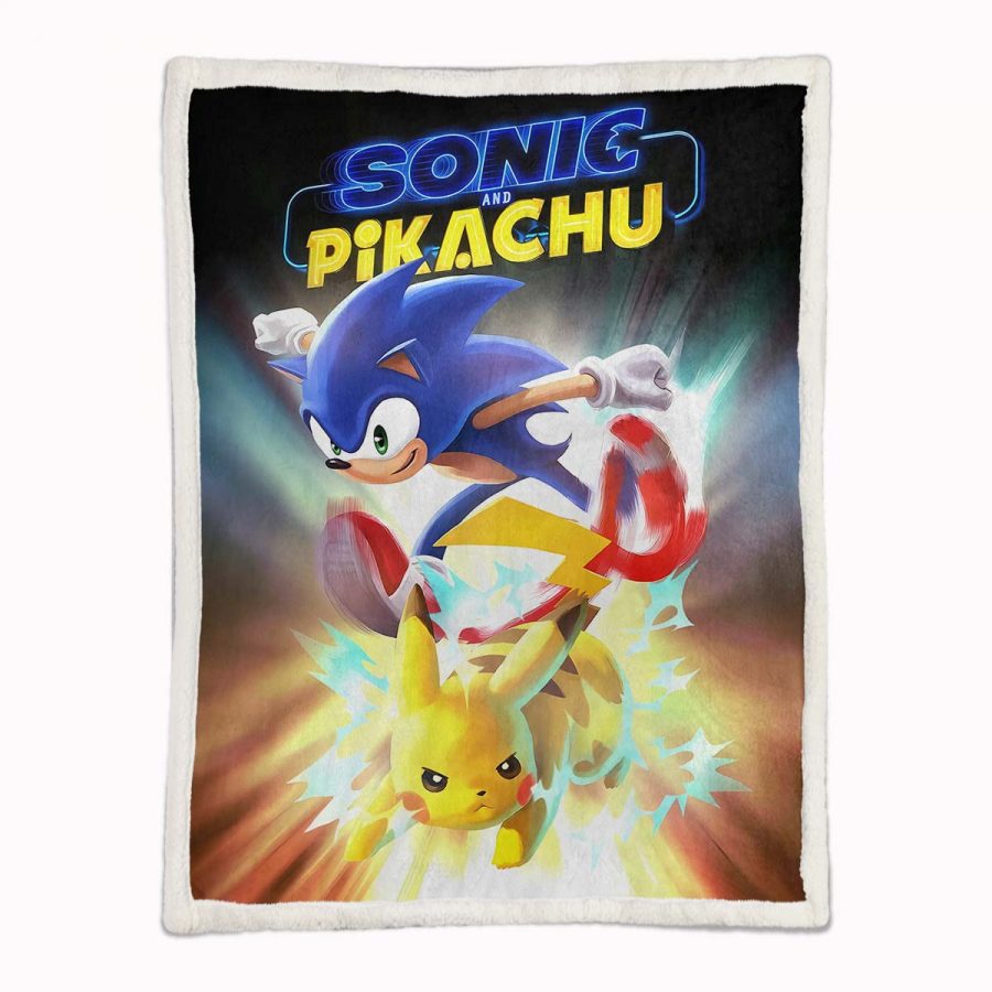 Sonic-Spiel 02 Decke - Fleecedecke – Bild 2