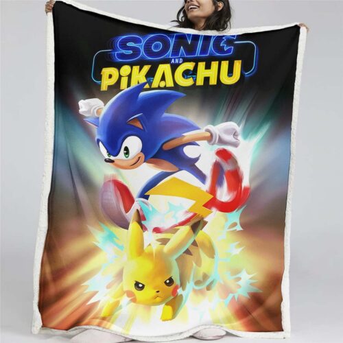Sonic-Spiel 02 Decke - Fleecedecke