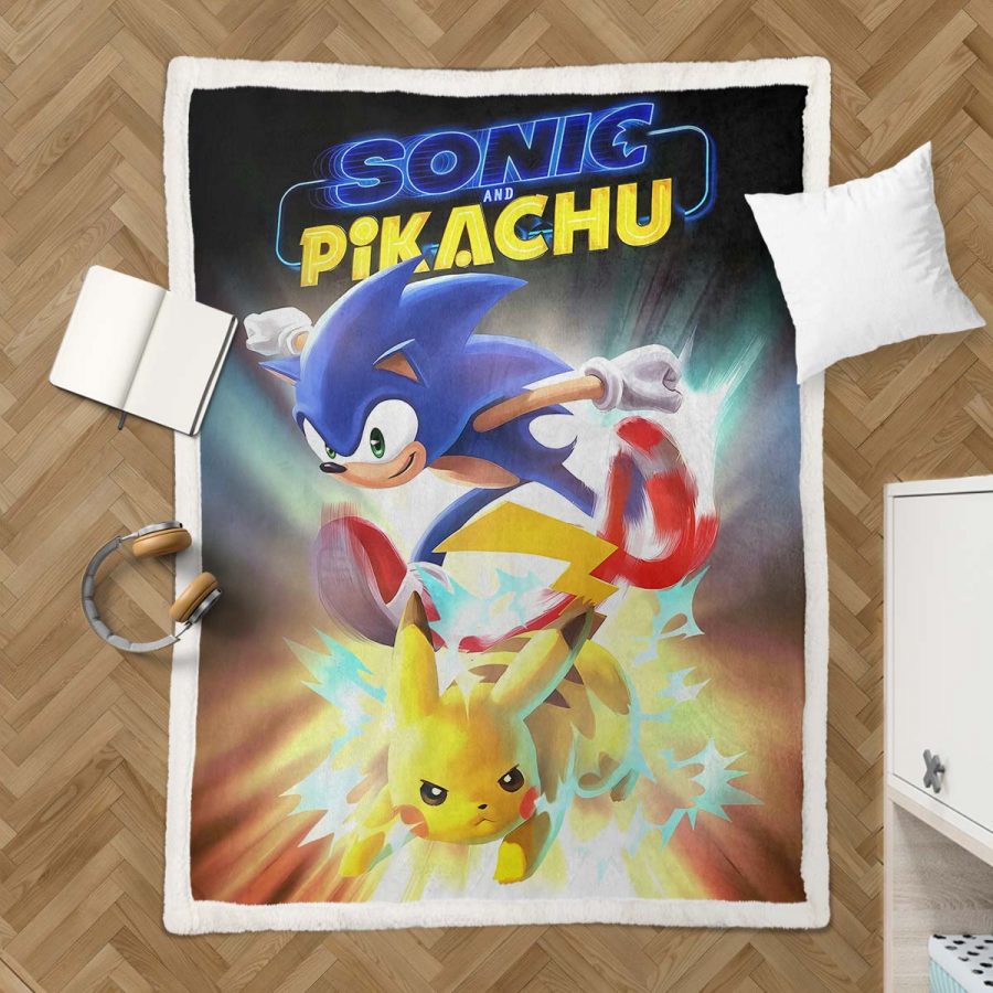 Sonic-Spiel 02 Decke - Fleecedecke – Bild 3