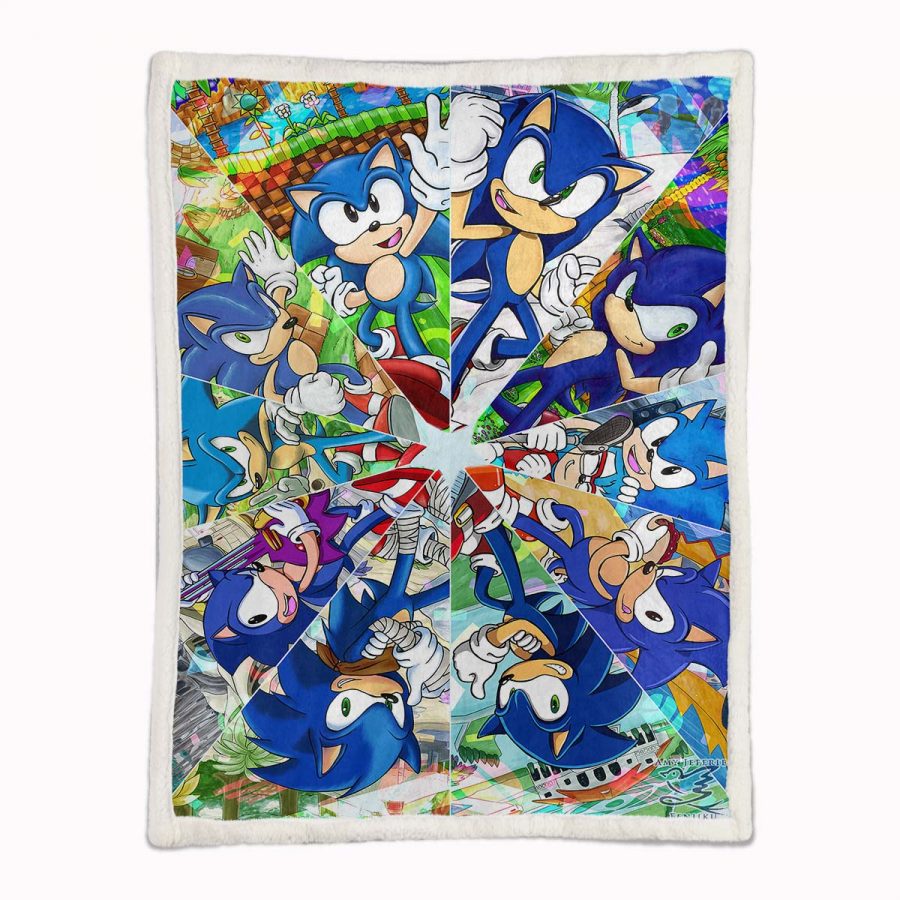 Sonic-Spiel 03 Decke - Fleecedecke – Bild 2