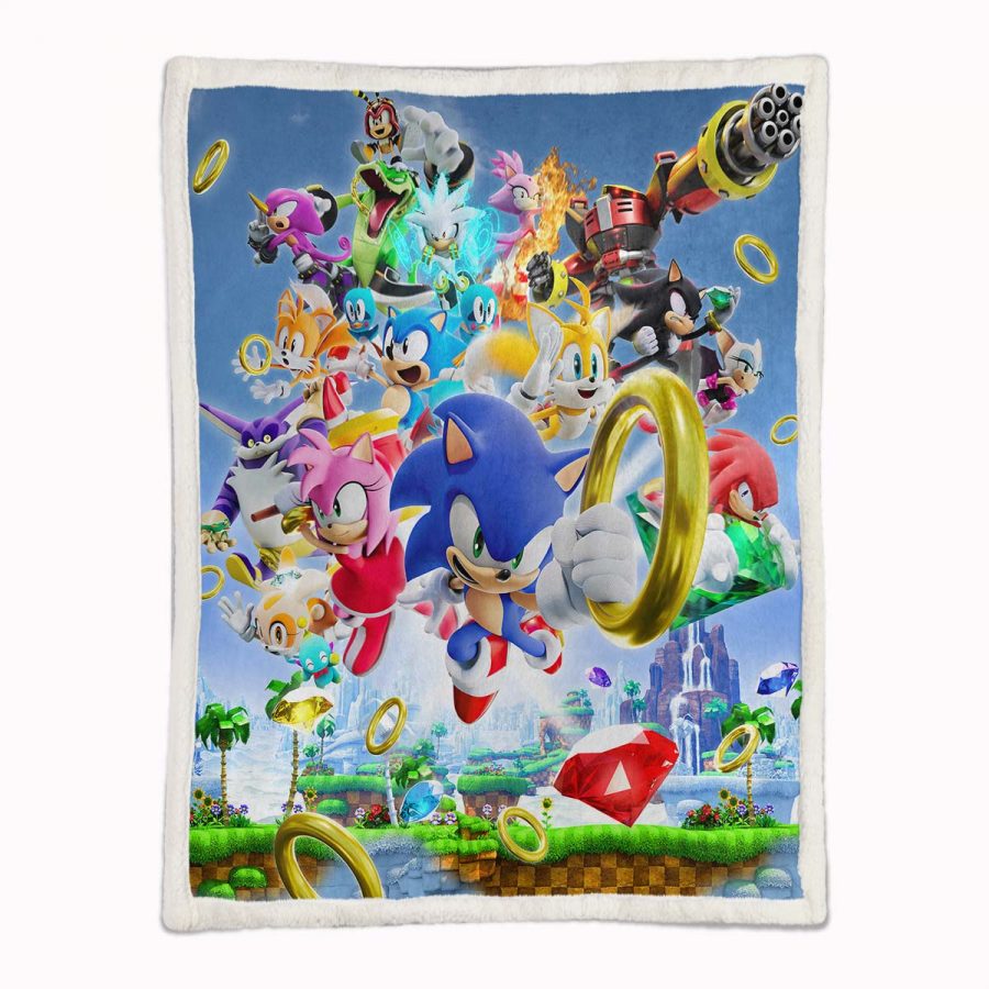 Sonic-Spiel 04 Decke - Fleecedecke – Bild 2