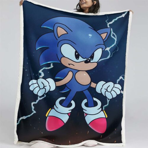 Sonic-Spiel 05 Decke - Fleecedecke