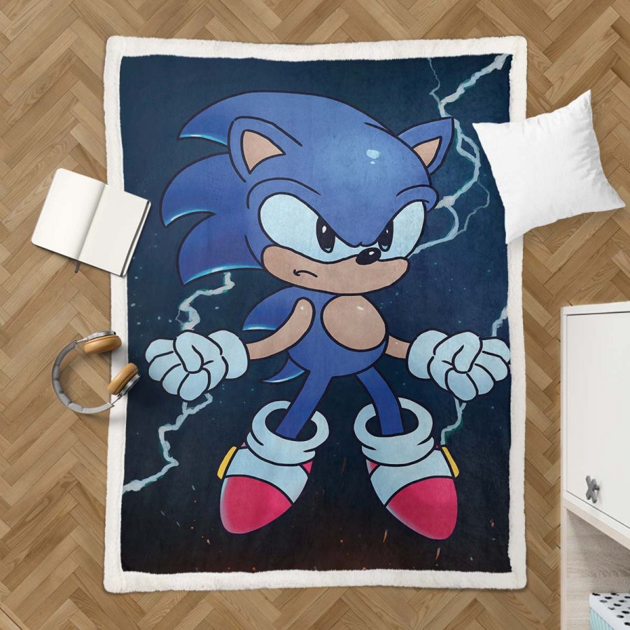 Sonic-Spiel 05 Decke - Fleecedecke – Bild 3