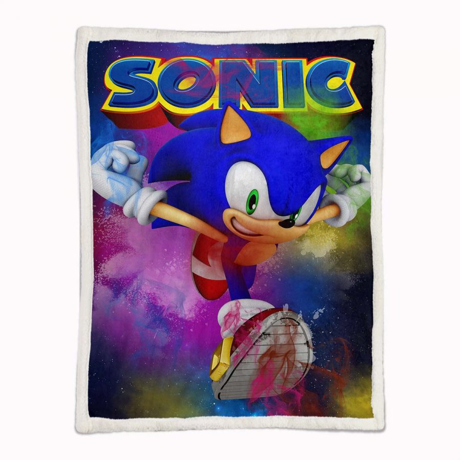 Sonic-Spiel 08 Decke - Fleecedecke – Bild 2