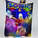 Sonic-Spiel 08 Decke – Fleecedecke
