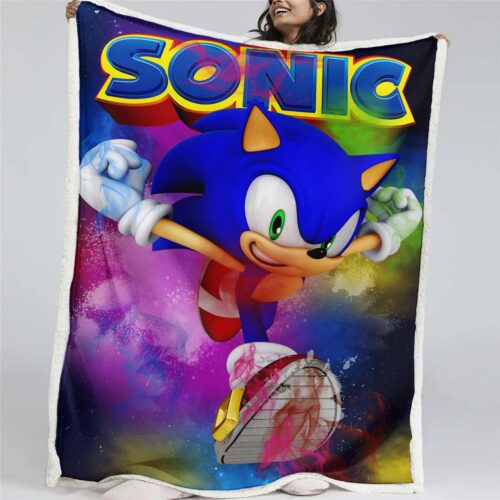 Sonic-Spiel 08 Decke - Fleecedecke