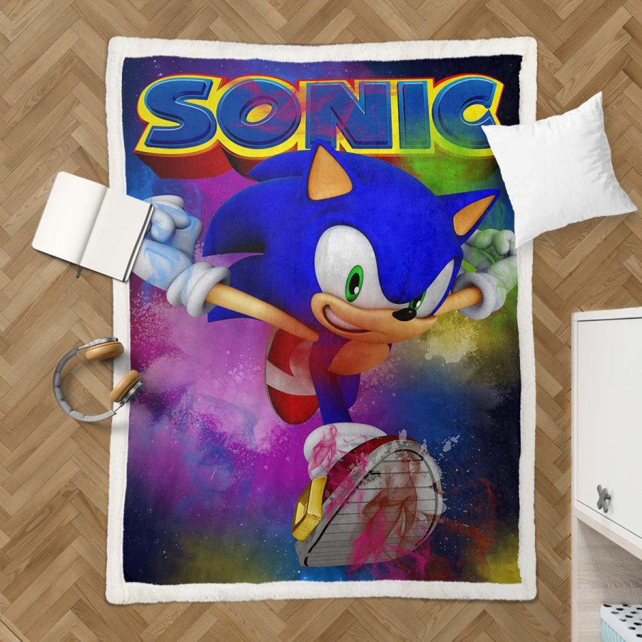 Sonic-Spiel 08 Decke - Fleecedecke – Bild 3
