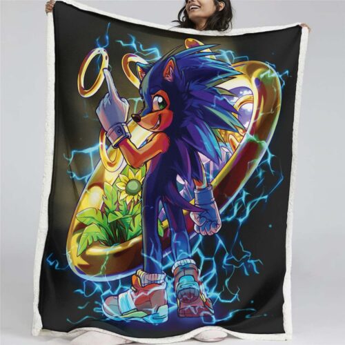 Sonic-Spiel 10 Decke - Fleecedecke