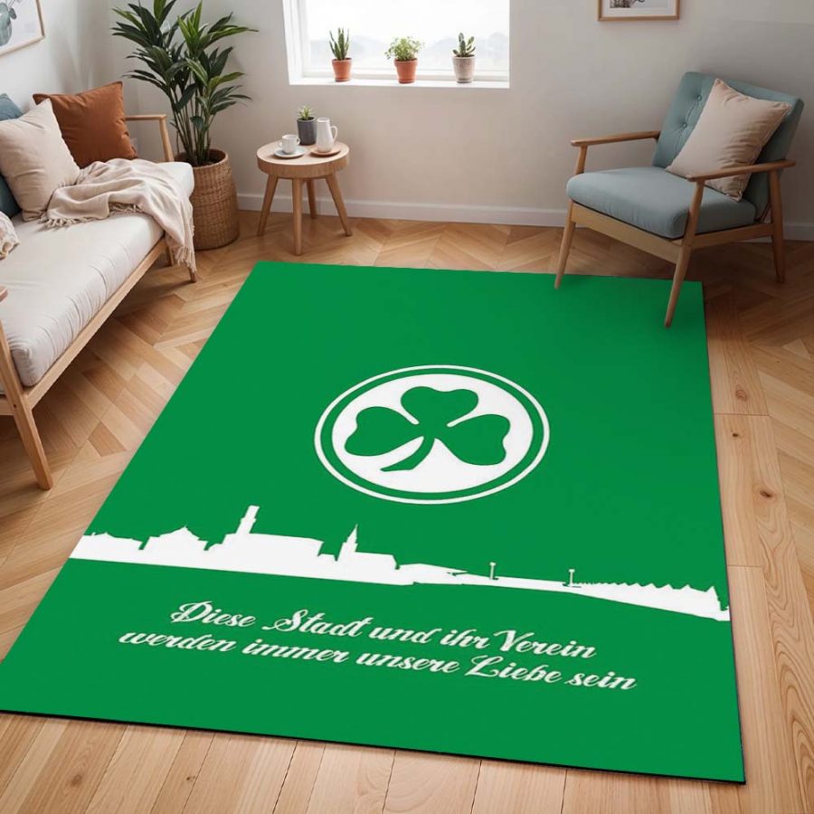 SpVgg Greuther Fürth Diese Stadt und ihr Verein werden immer unsere Liebe sein 01 Teppich – Bild 2