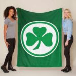 SpVgg Greuther Fürth Grün 01 Fleecedecke – Decke