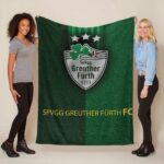 SpVgg Greuther Fürth Grünes Leder Fleecedecke – Decke