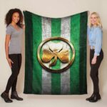SpVgg Greuther Fürth Grünes Metall Fleecedecke – Decke