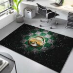 SpVgg Greuther Fürth weiß im Rautenstil Teppich