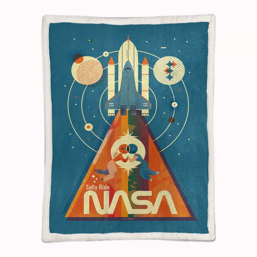 Raumschiff SP06 Decke - Fleecedecke – Bild 2