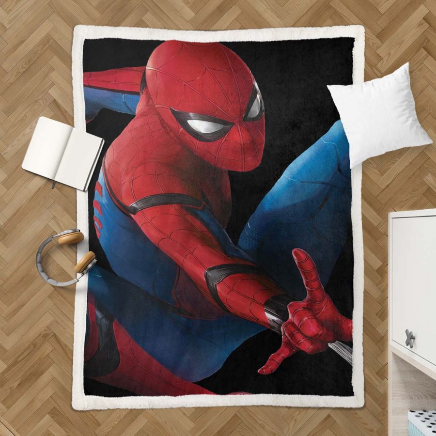 Spiderman Marvel 01 Decke - Fleecedecke – Bild 3